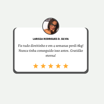 O eBook é como ter um nutricionista e um personal do lado. Tudo bem explicadinho. 10kg a menos e autoestima lá em cima! (7)