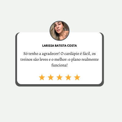 O eBook é como ter um nutricionista e um personal do lado. Tudo bem explicadinho. 10kg a menos e autoestima lá em cima! (9)